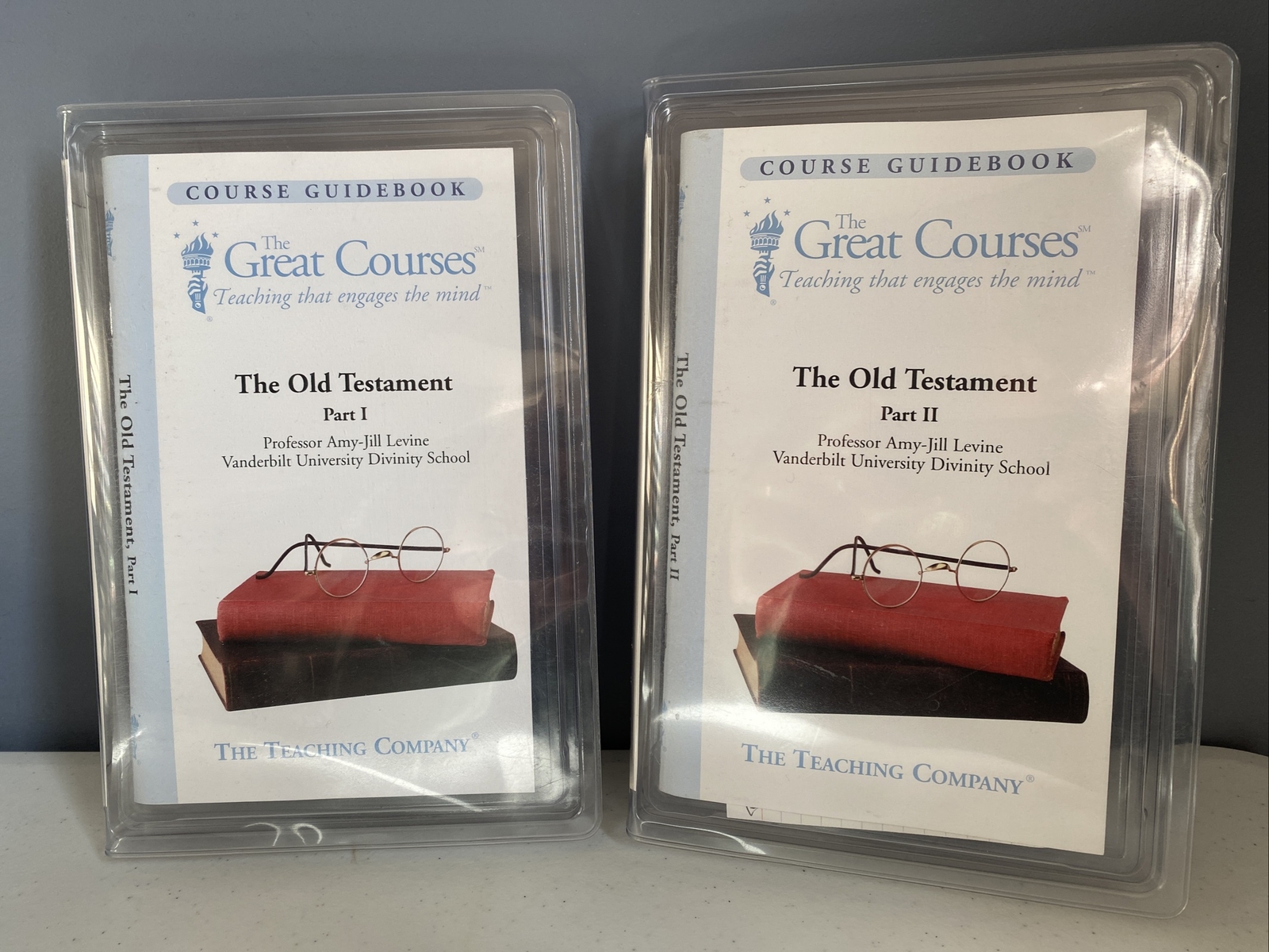 The Great Courses: The Old Testament 4 DVD 2 Books Set ~ 24 Lectures Parts 1 & 2