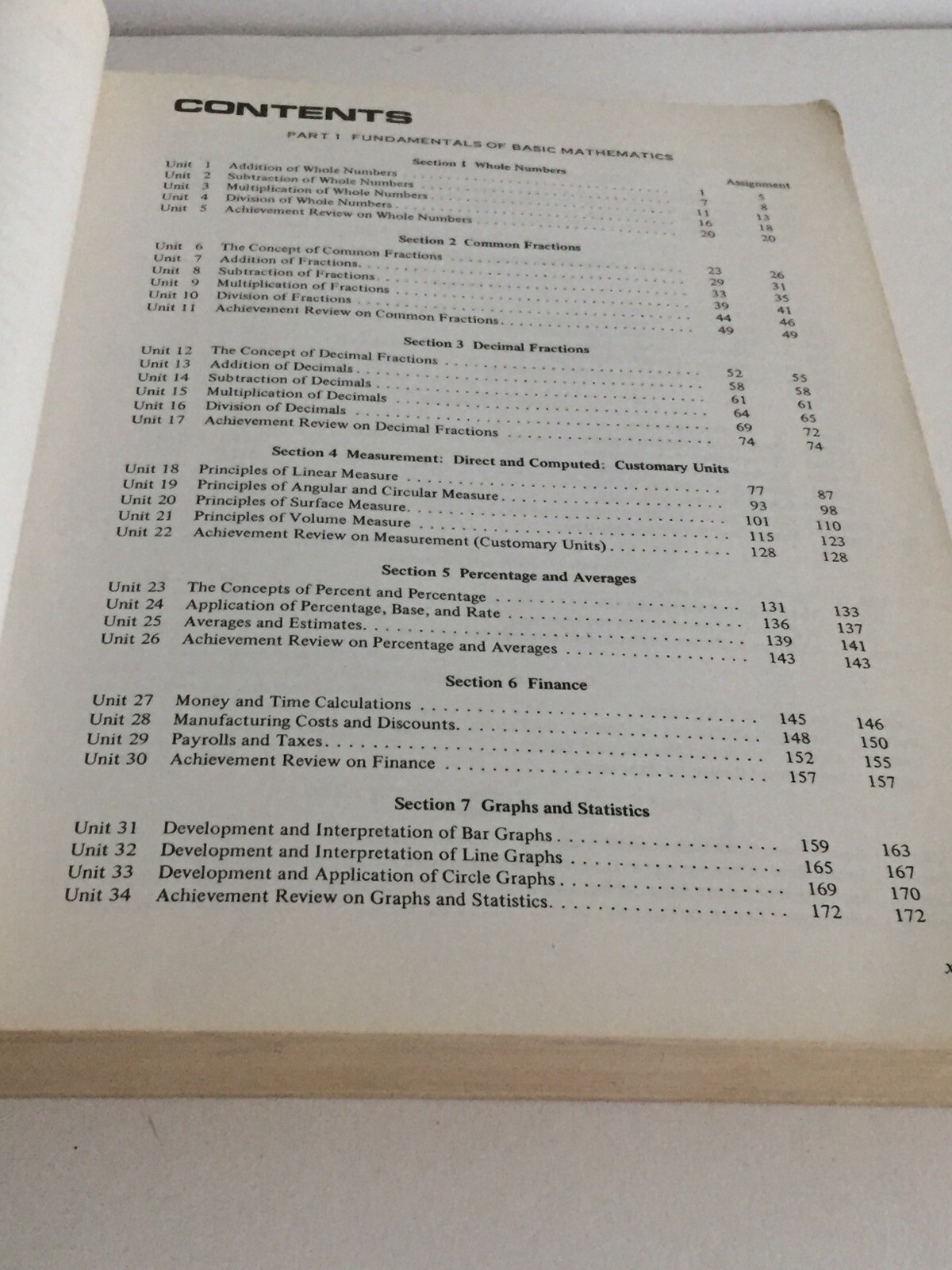 Basic Mathematics Simplified 4th Edition Olivo and Olivo copyright 1977