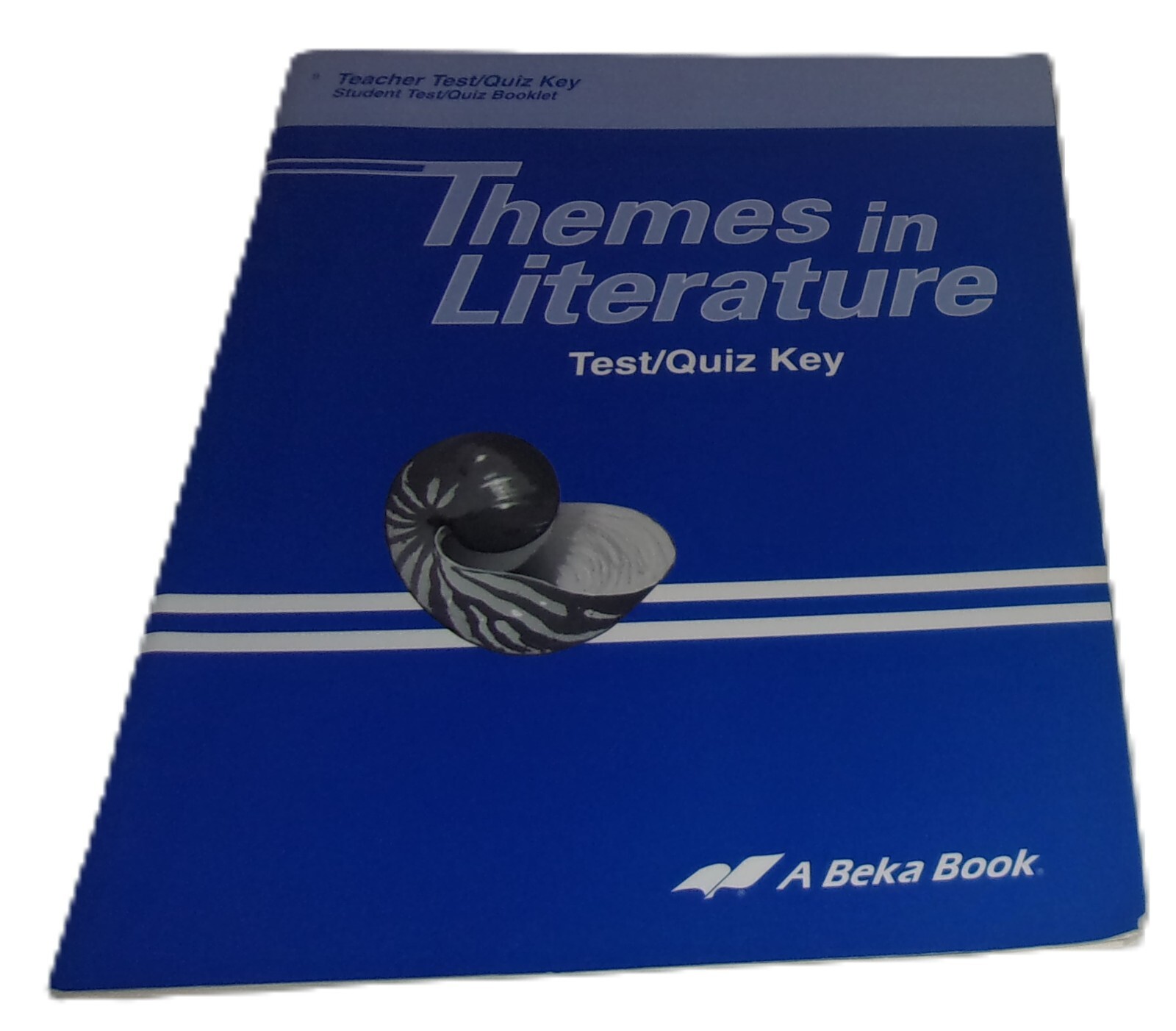 A BEKA BOOK Themes in Literature Teacher Test/Quiz Key 9, 2nd Ed. 1994 #25631