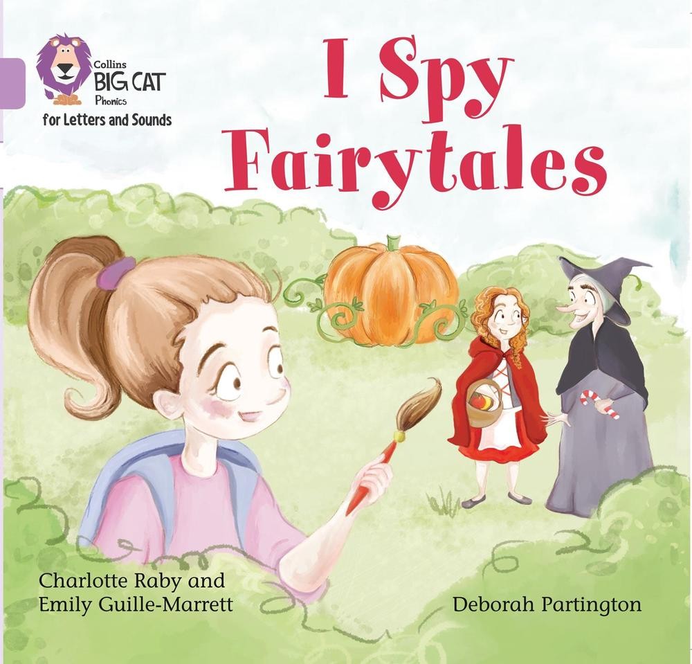 I Spy Fairytales: Band 00/Lilac by Charlotte Raby (English) Paperback Book