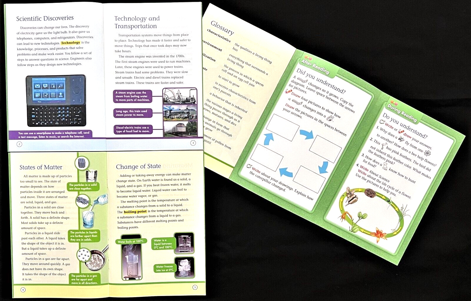 4th Grade SCIENCE – 28 READERS ONLY SET – Teachers/Homeschoolers/Tutors (2012)