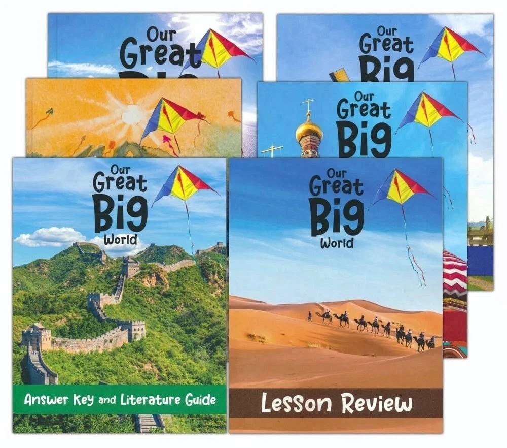 Notgrass Our Great Big World Curriculum Package Elementary Grade 1-4 Geography