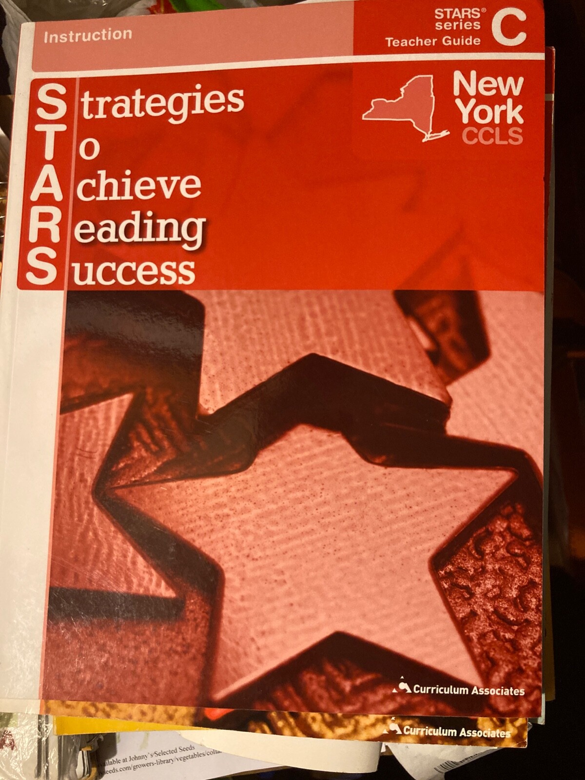 STARS INSTRUCTION STRATEGIES TO ACHIEVE READING SUCCESS SERIES C – UNUSED