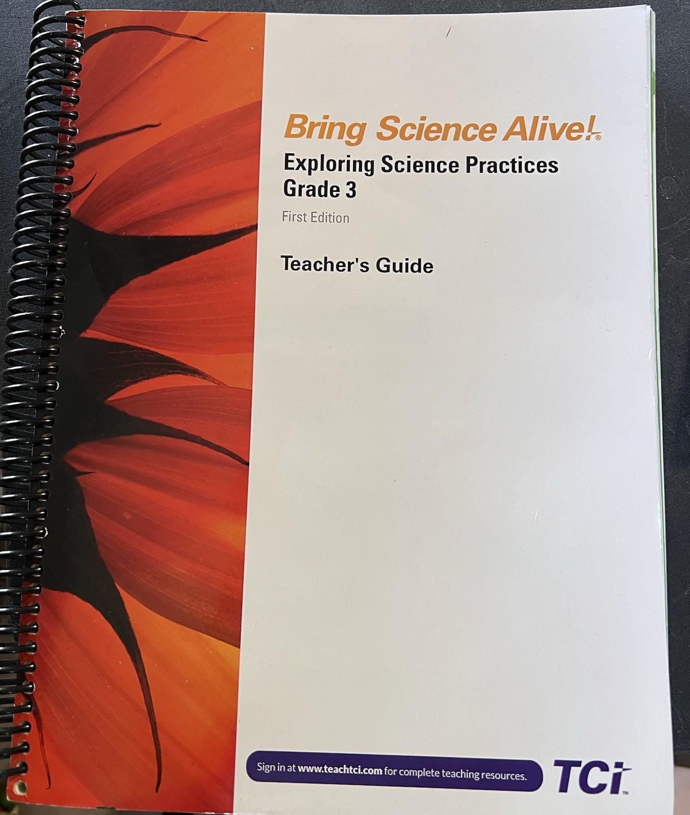 Bring Science Alive! Grade 3, First Edition, Teacher’s Guide TCi