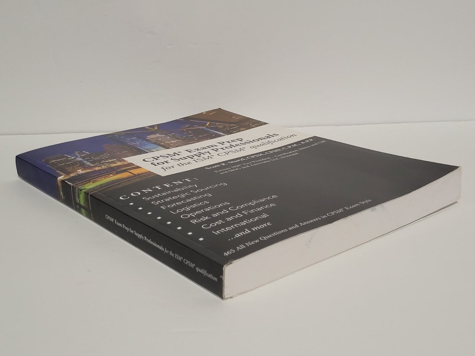 CPSM Exam Prep STUDY GUIDE for Supply Professionals for the ISM qualification