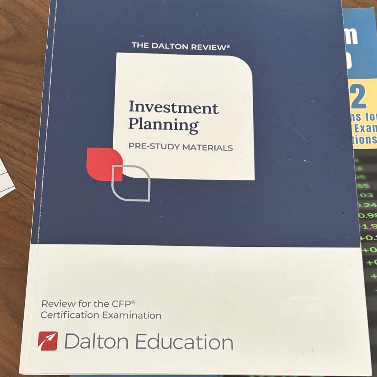 Dalton Education Dalton Review Investment Planning Pre-Study Materials CFP
