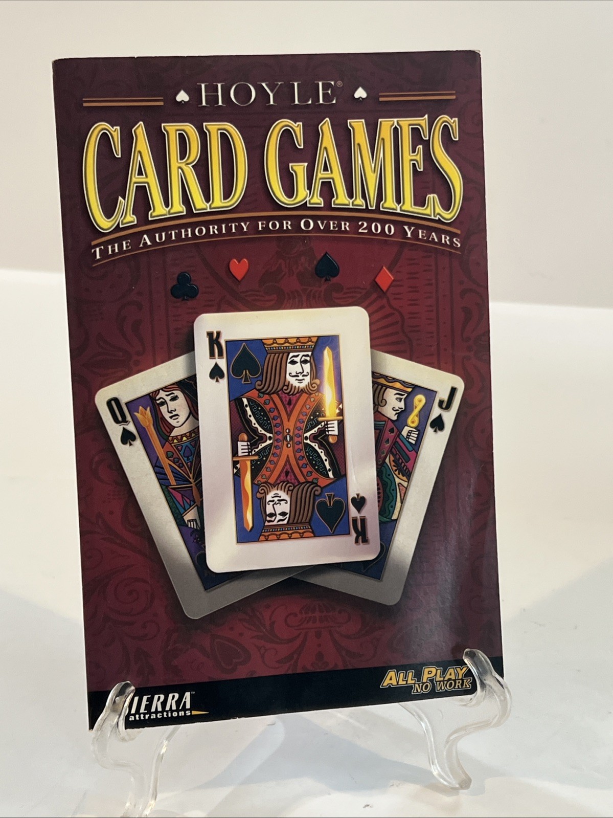 Awesome 1998 Hoyle Card Games » All Play No Work» Sierra (paperback)