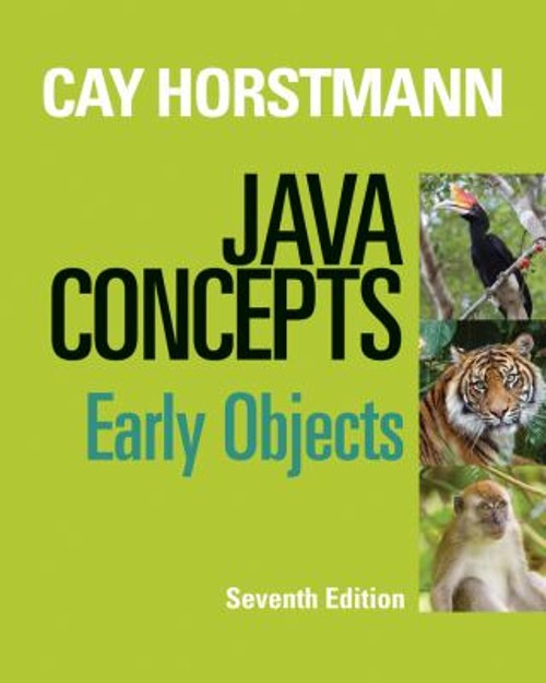 Java Concepts Hardcover Cay S. Horstmann