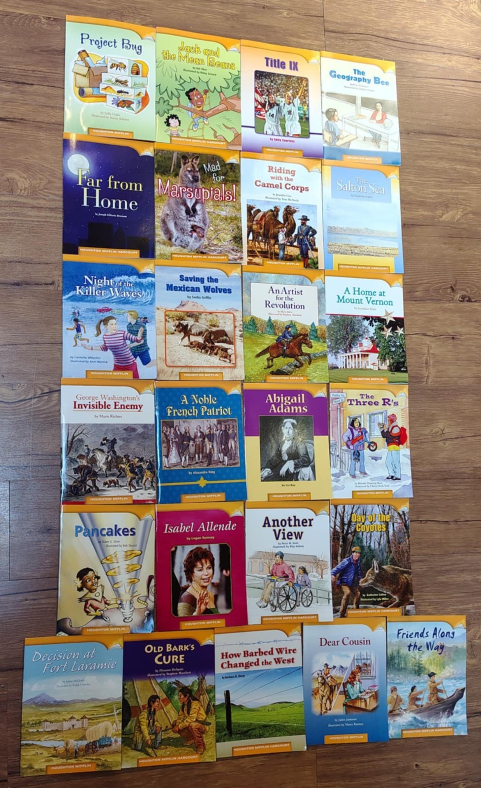 Houghton Mifflin Level 5 Readers set 1-25 Grade 5 Homeschool Lot 25 +Teachers WB