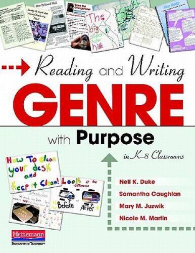 Reading and Writing Genre with Purpose in K-8 Classrooms – Paperback – VERY GOOD