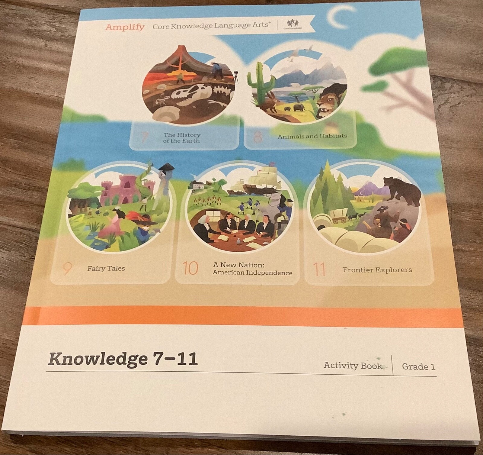 Amplify Core Knowledge Language Arts Activity Book Domains 7-11 Grade 1