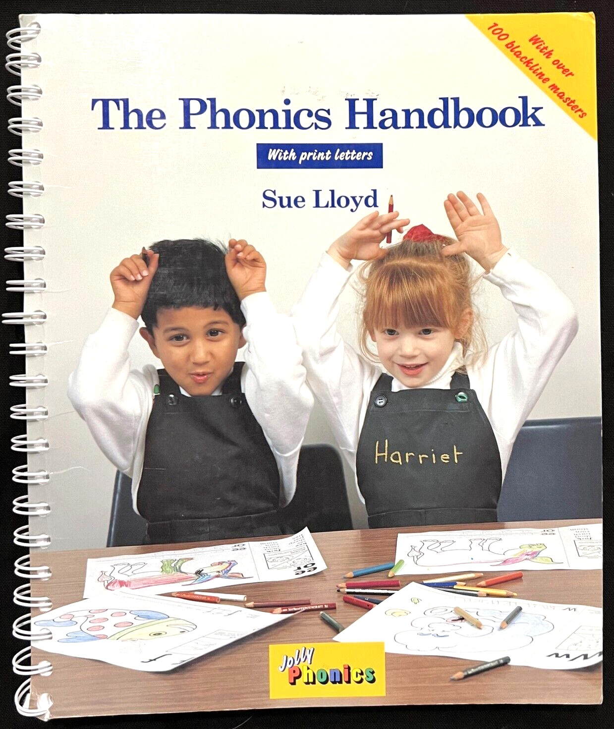 PreK & Up – JOLLY PHONICS – THE PHONICS HANDBOOK (with print letters) (2001)