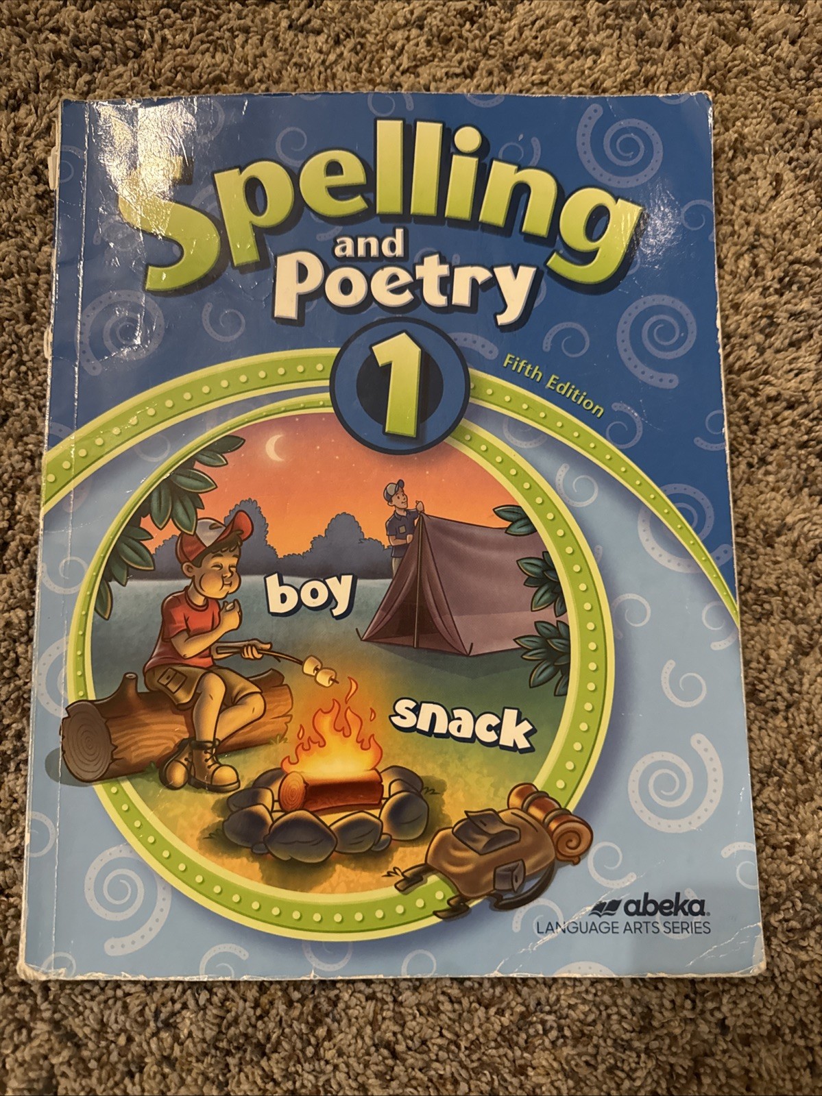Abeka Spelling and Poetry 1 Fifth Edition Student Workbook