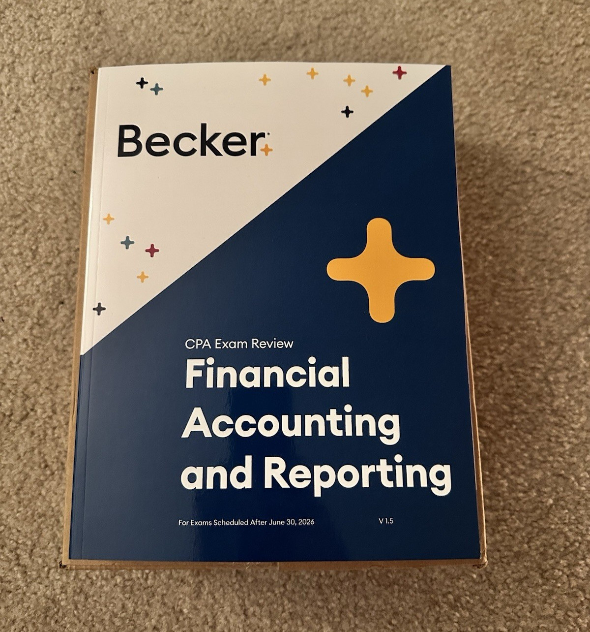 Becker CPA Exam Review Financial Accounting & Reporting V1.5 2026 Book