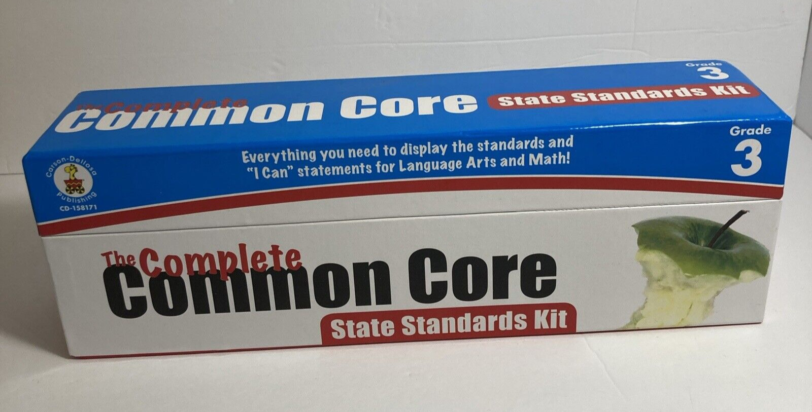 Grade 3 The Complete Common Core State Standards Kit Cards Carson Dellosa