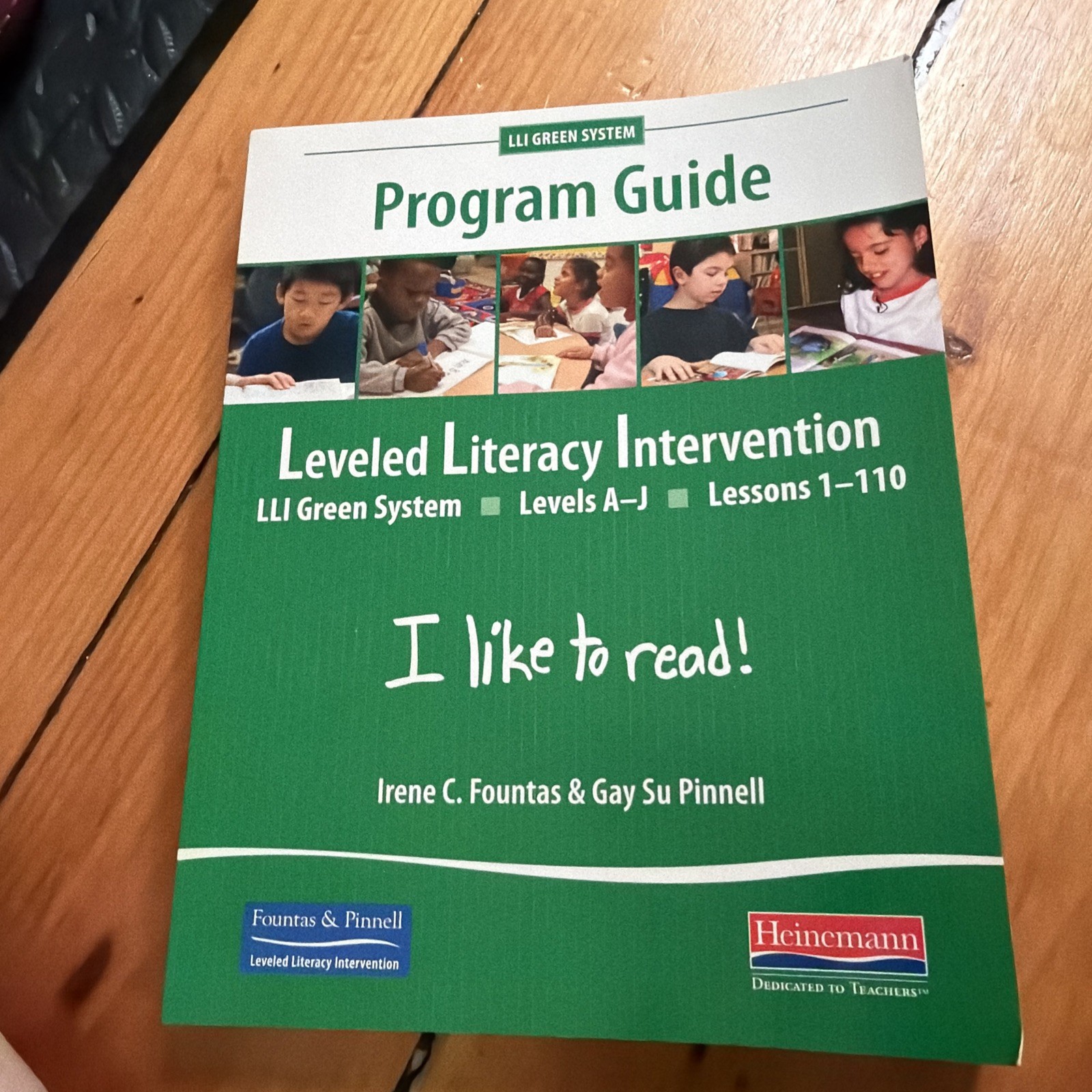 LLI Green System Program Guide Levels A-J Lessons 1-110 Teacher Resource