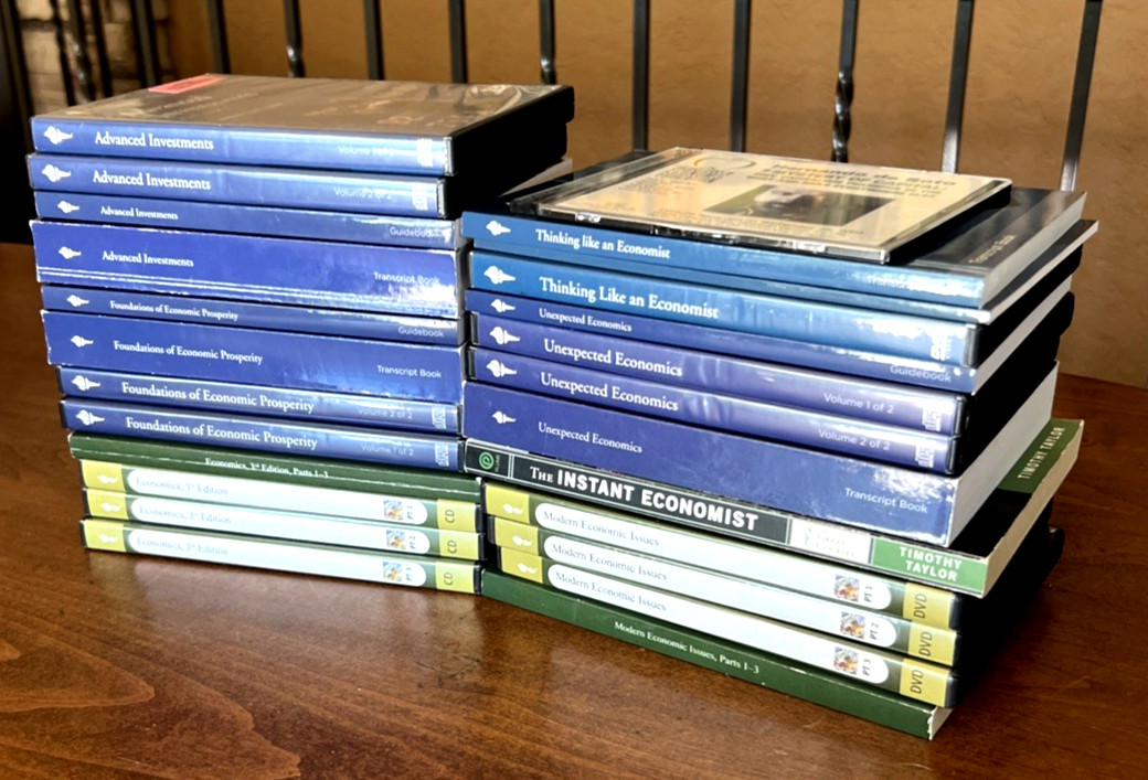 Lot of 8 Great Courses: Business & Economics ~ The Teaching Company ~ See Detail