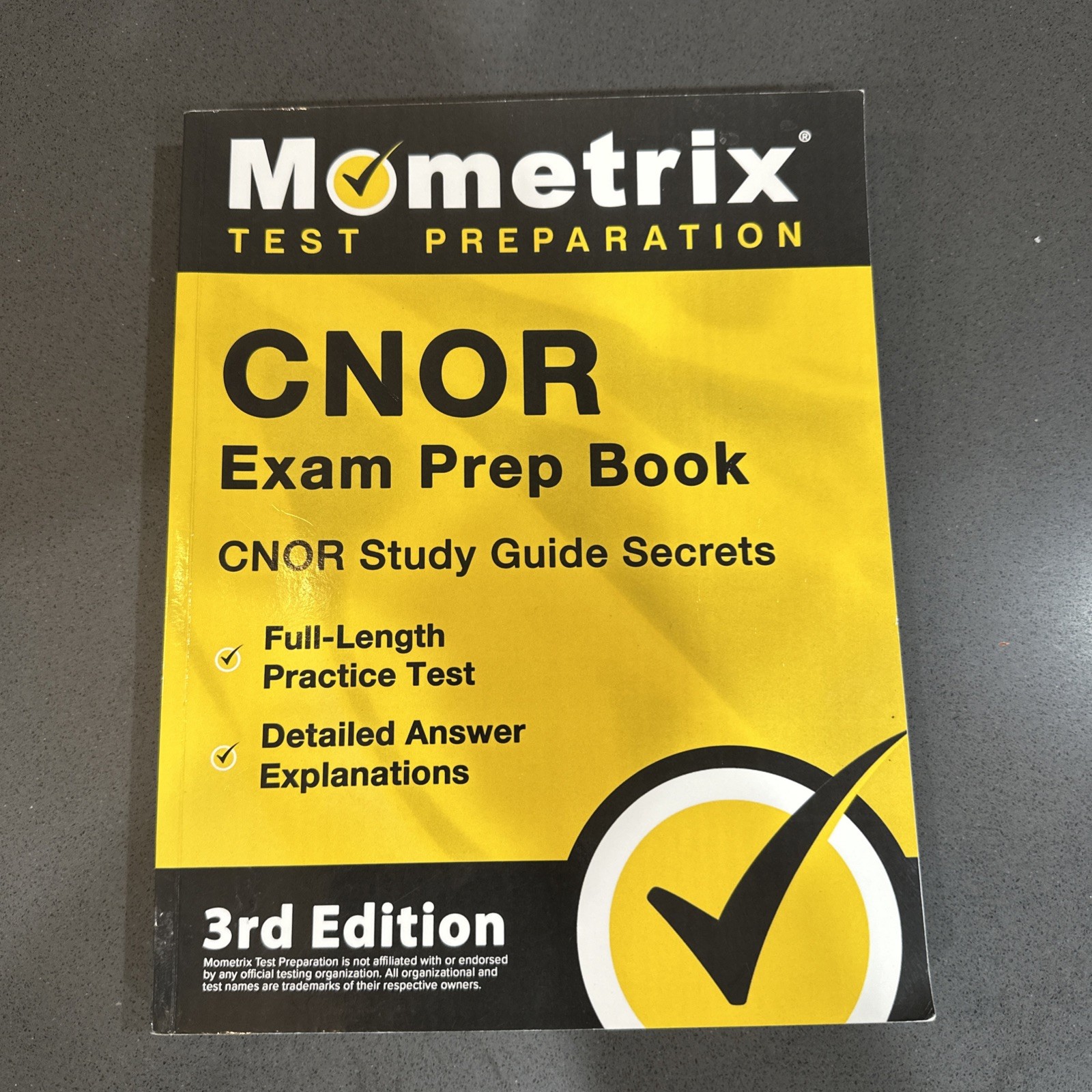 CNOR Exam Prep Book – CNOR Study Guide Secrets Mometrix 3rd edition