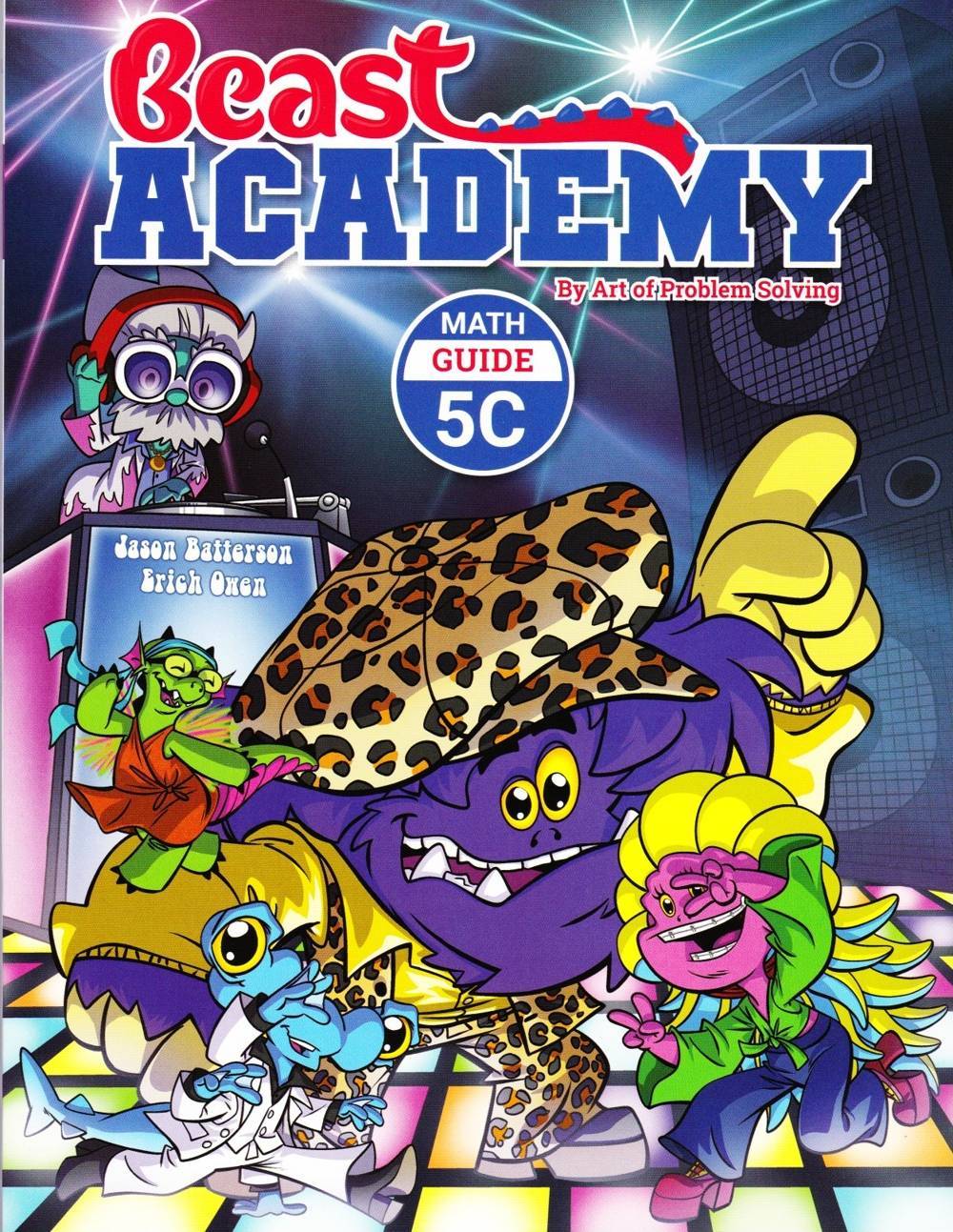 AoPS 8 Book 5th Grade Beast Academy Math Set