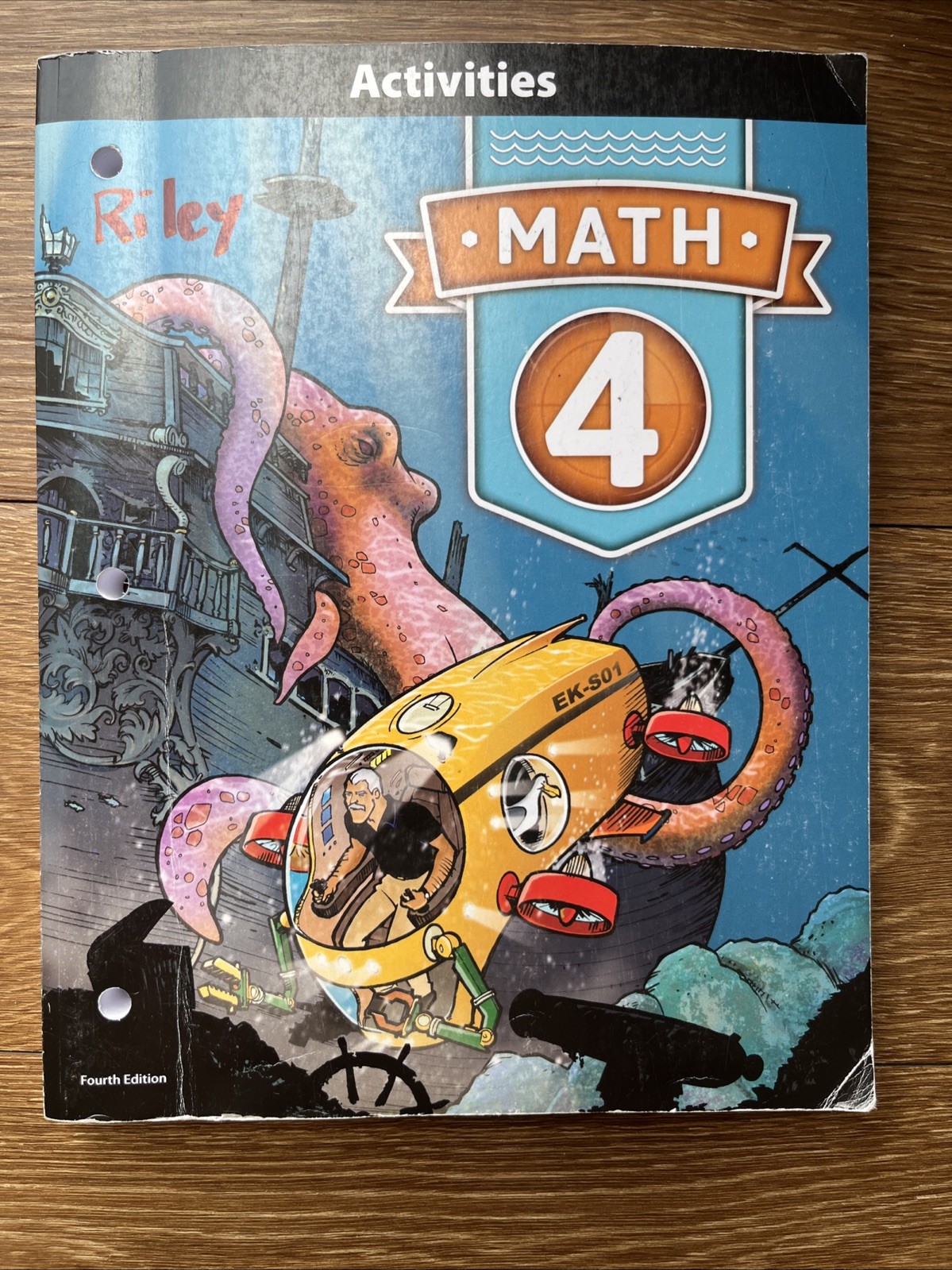 BJU Press Math 4 Activities. Blank Questions! 4th Grade. 4th Ed. Student Book