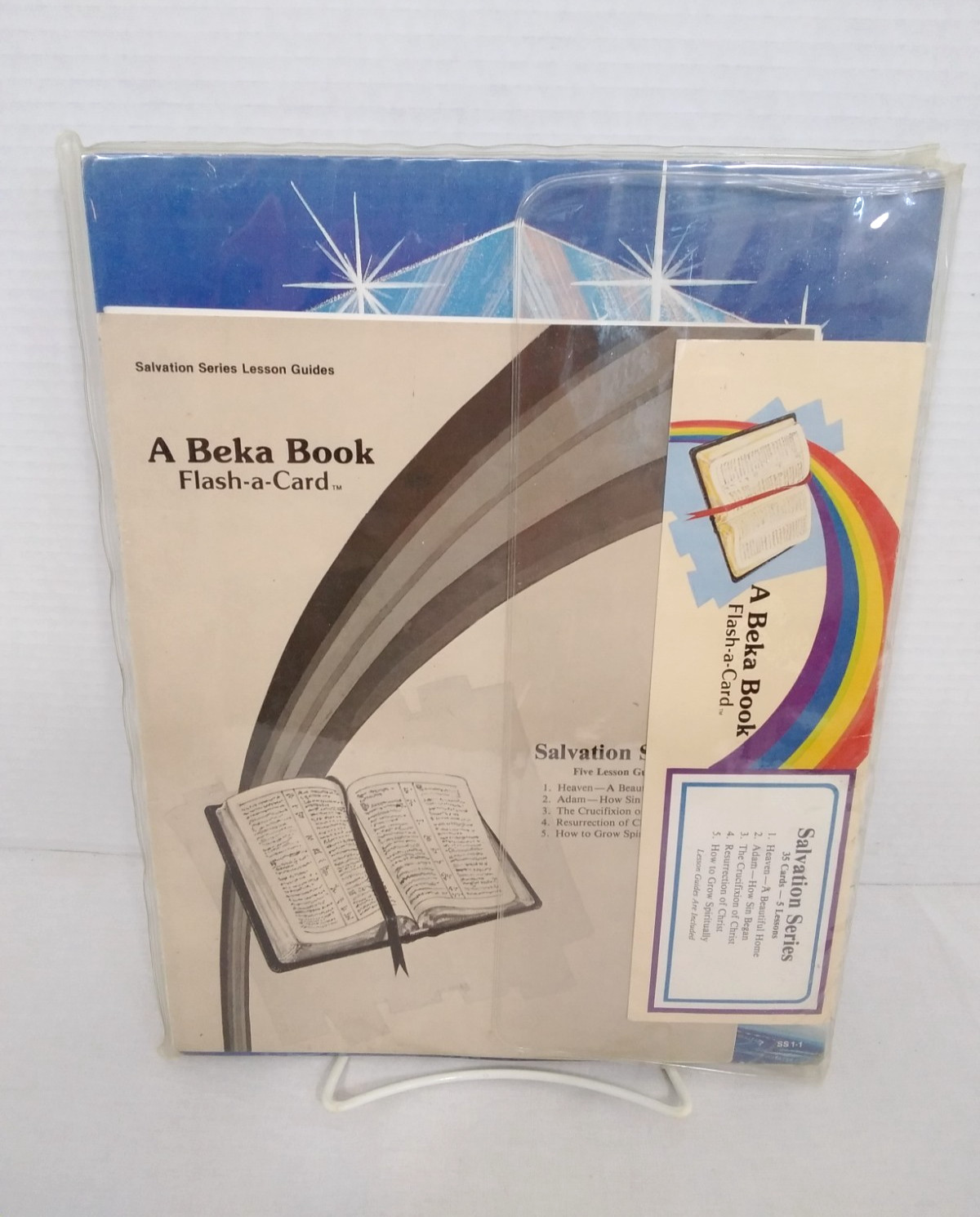 Abeka Flash-a-Card Salvation Series with Lesson Guide Complete Set of 36 Cards