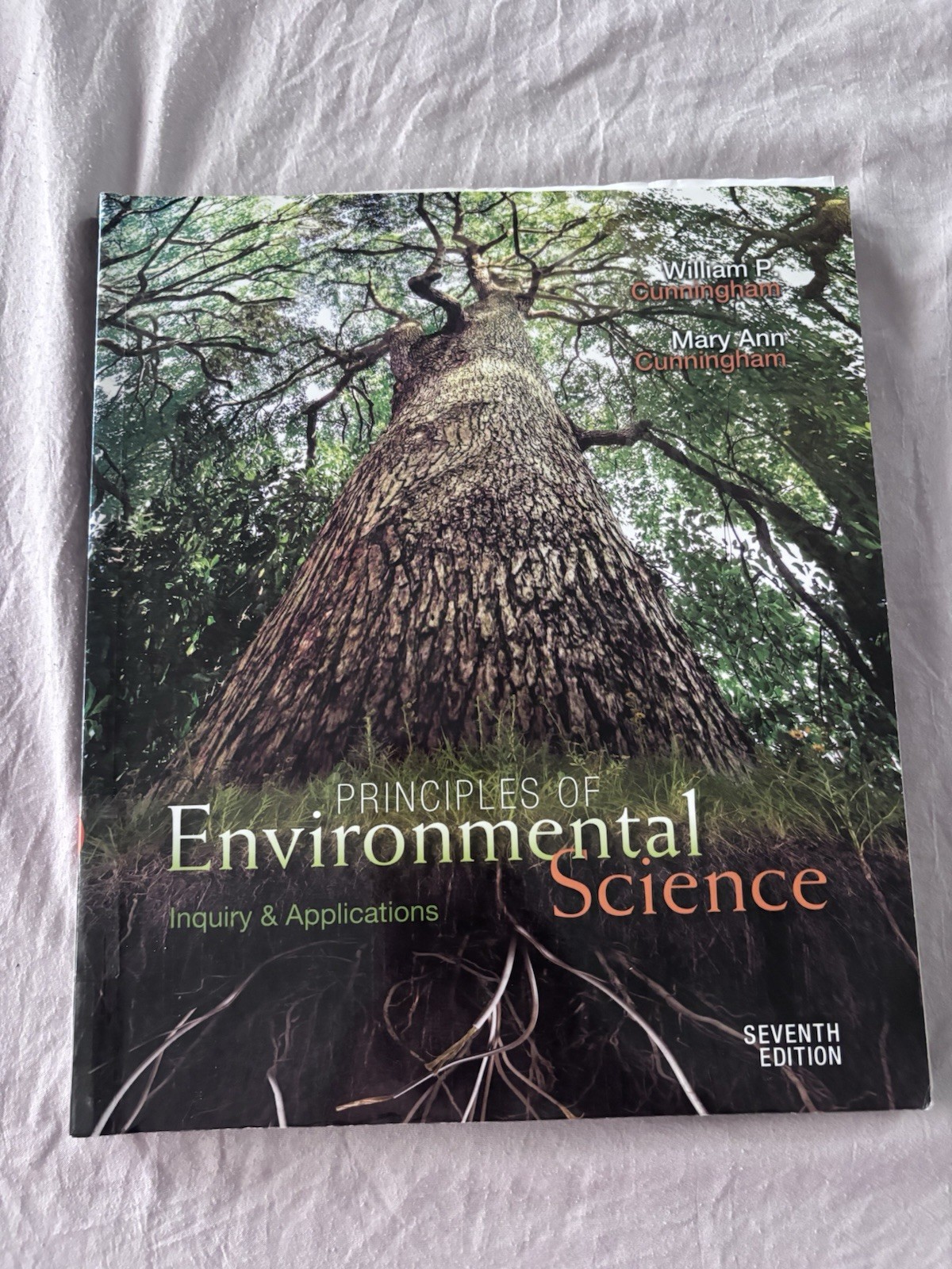Principles of Environmental Science Hardcover