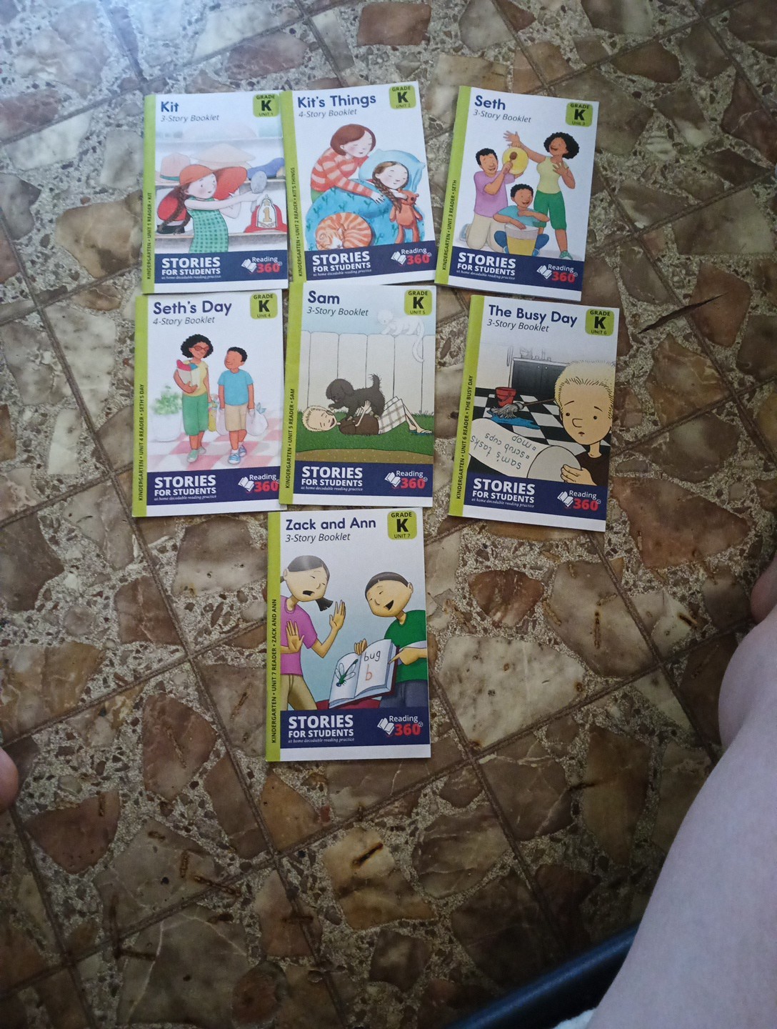 Grade K Stories For Students 3 Story Booklets 7 Units