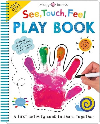 See, Touch, Feel: Play Book: 17 by Books, Priddy Spiral bound Book The Fast Free