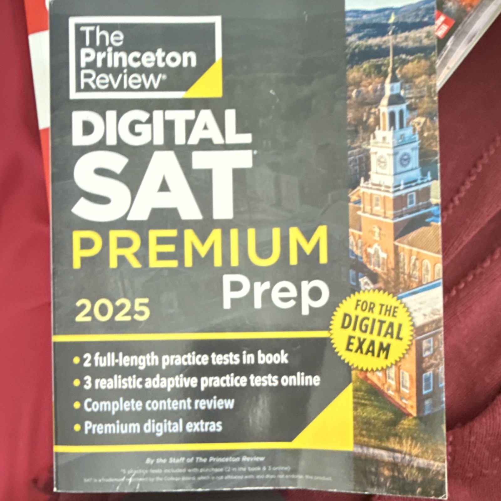 Princeton Review Digital SAT Premium Prep 2025 Study Guide Paperback English