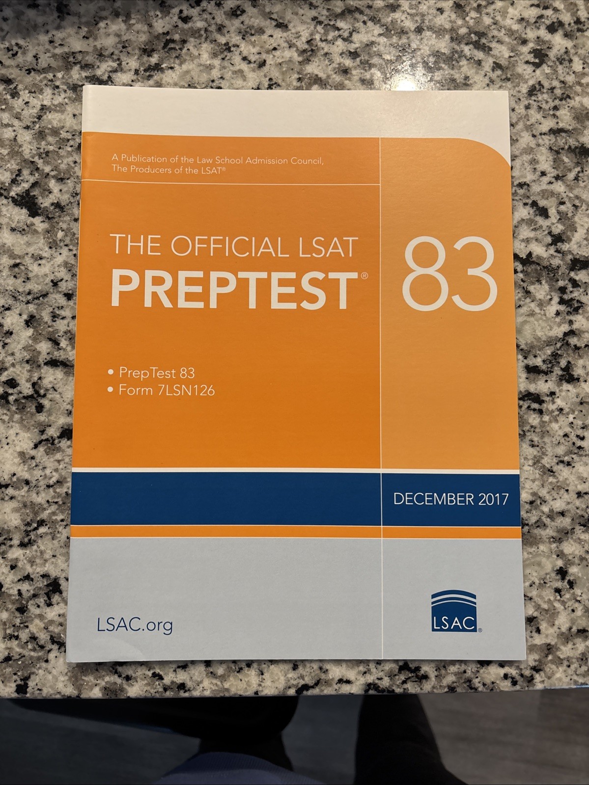 The Official LSAT PrepTest 83: (Dec. 2017 LSAT)