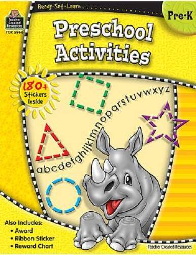 Ready-Set-Learn: Preschool Activities – Paperback – GOOD