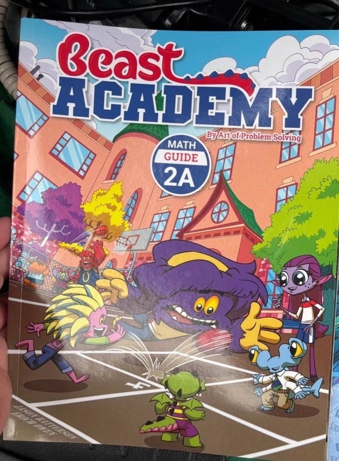 Beast Academy Math 2A And 2D