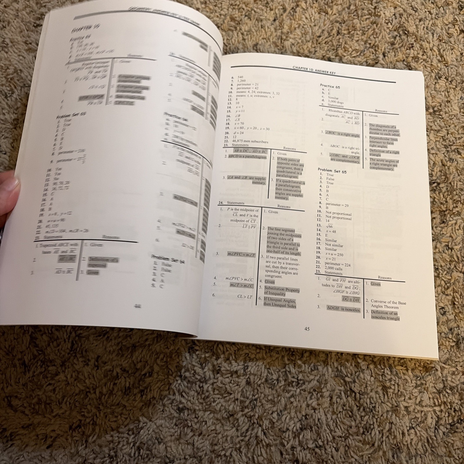 TEACHING TEXTBOOKS GEOMETRY 2.0 MATH GRADE 10 SET- SEE Photos for details