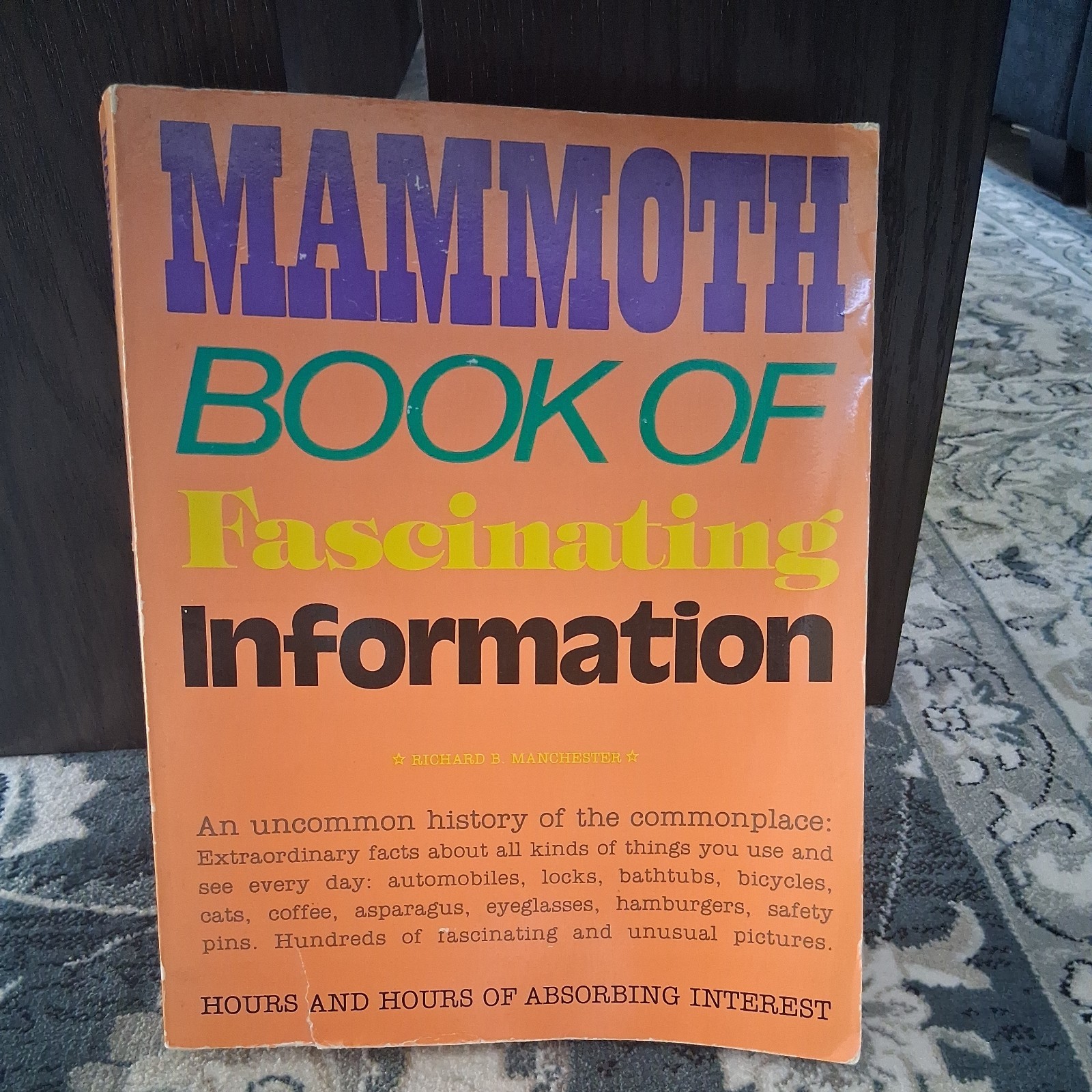 MAMMOTH BOOK OF FASCINATING INFORMATION By Richard B Manchester **Excellent**