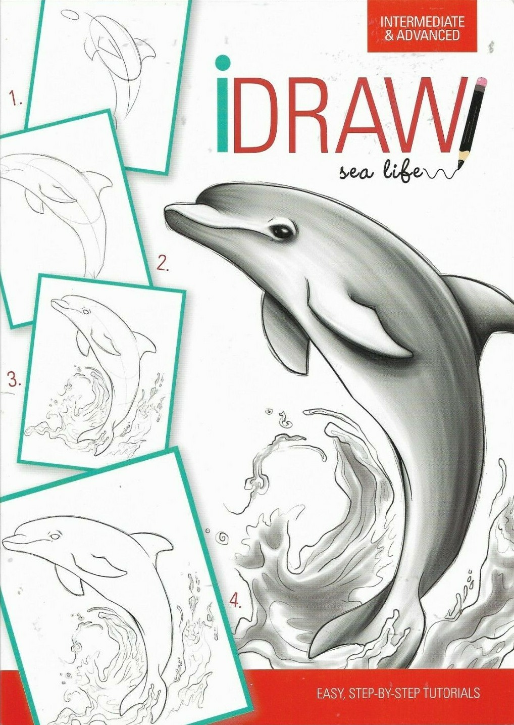 I Draw Idraw sea life Intermediate & Advanced Easy Step By Step Tutorials New