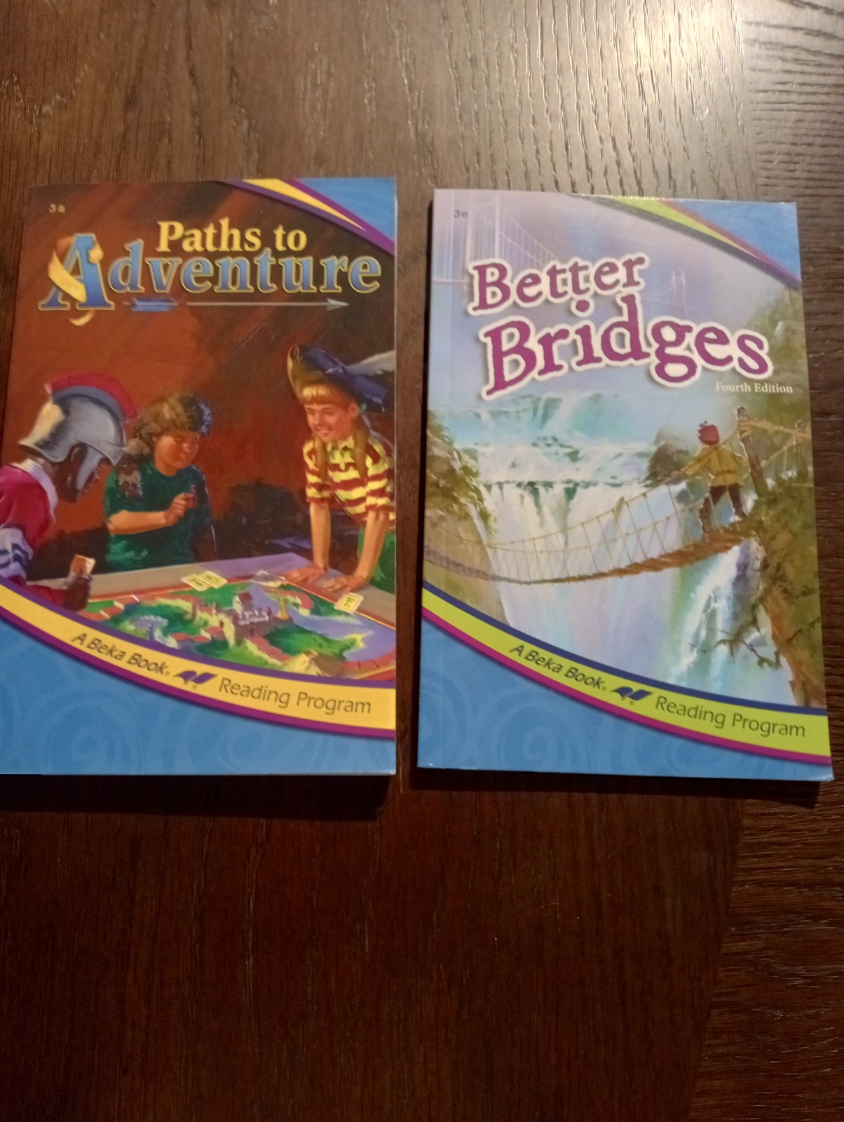 abeka 3rd grade readers set of 2 no writing inside book