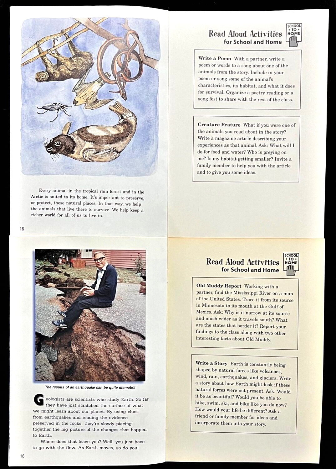 4th Grade – LEVELED BOOKS – SCIENCE READERS (11 books) (2000, McGraw-Hill)