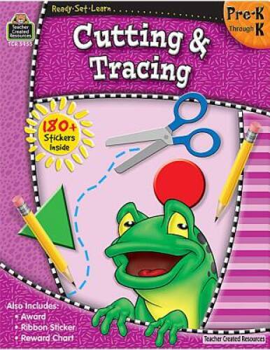 Ready-Set-Learn: Cutting & Tracing PreK-K – Paperback – GOOD