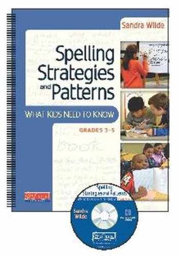 Spelling Strategies and Patterns – Spiral-bound, by Wilde Sandra – Acceptable