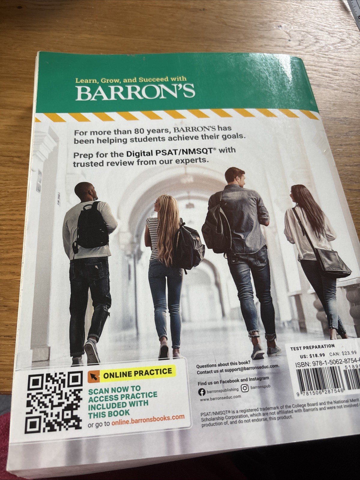 Barron’s Test Prep Ser.: Digital PSAT/NMSQT Study Guide Premium, 2024: 4