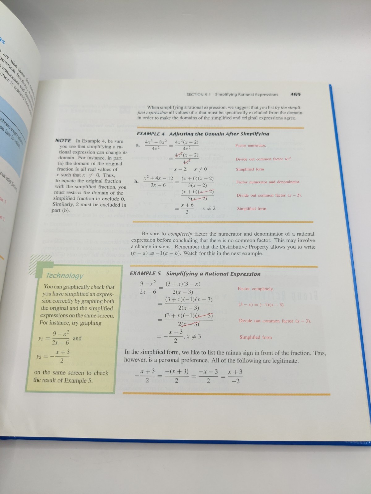 Elementary Algebra Second Edition Larsen Hostetler Hardcover Heath Pre-owned