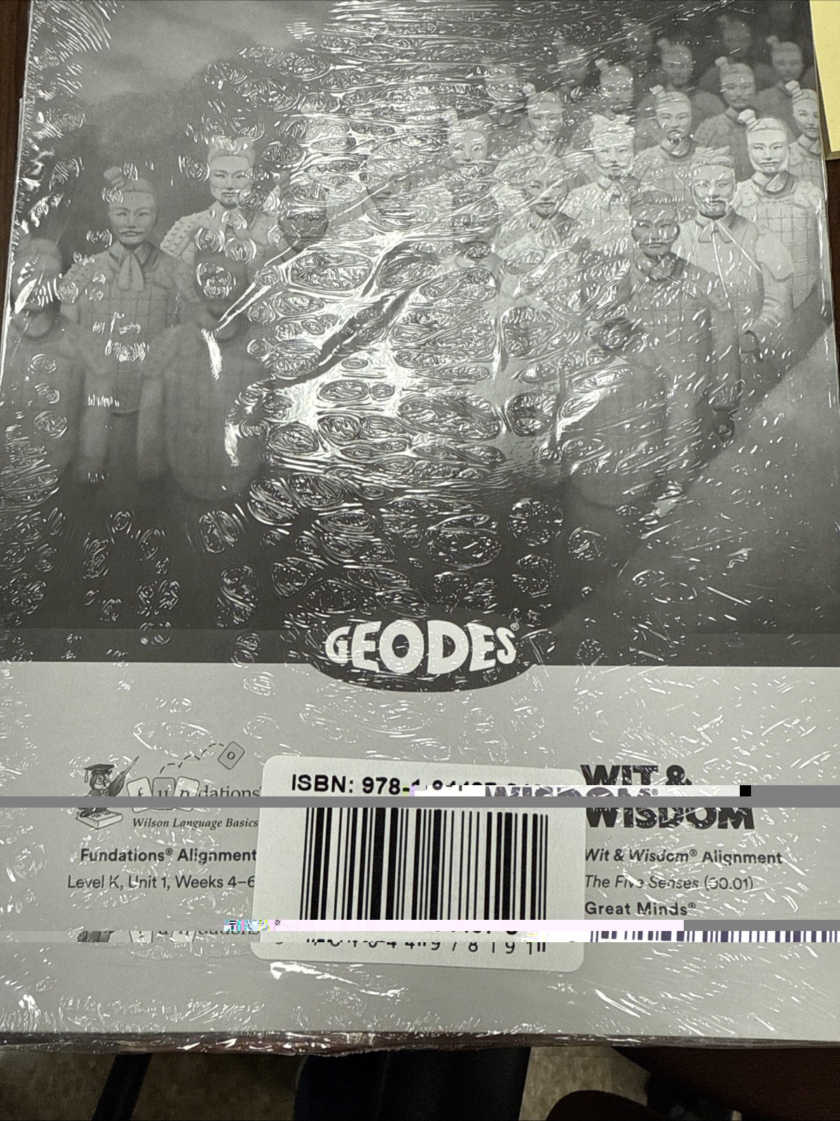 Geodes Level K BW Book Mod 1 Set 2 Part 1 Experience Museums 4 Packs Of 5