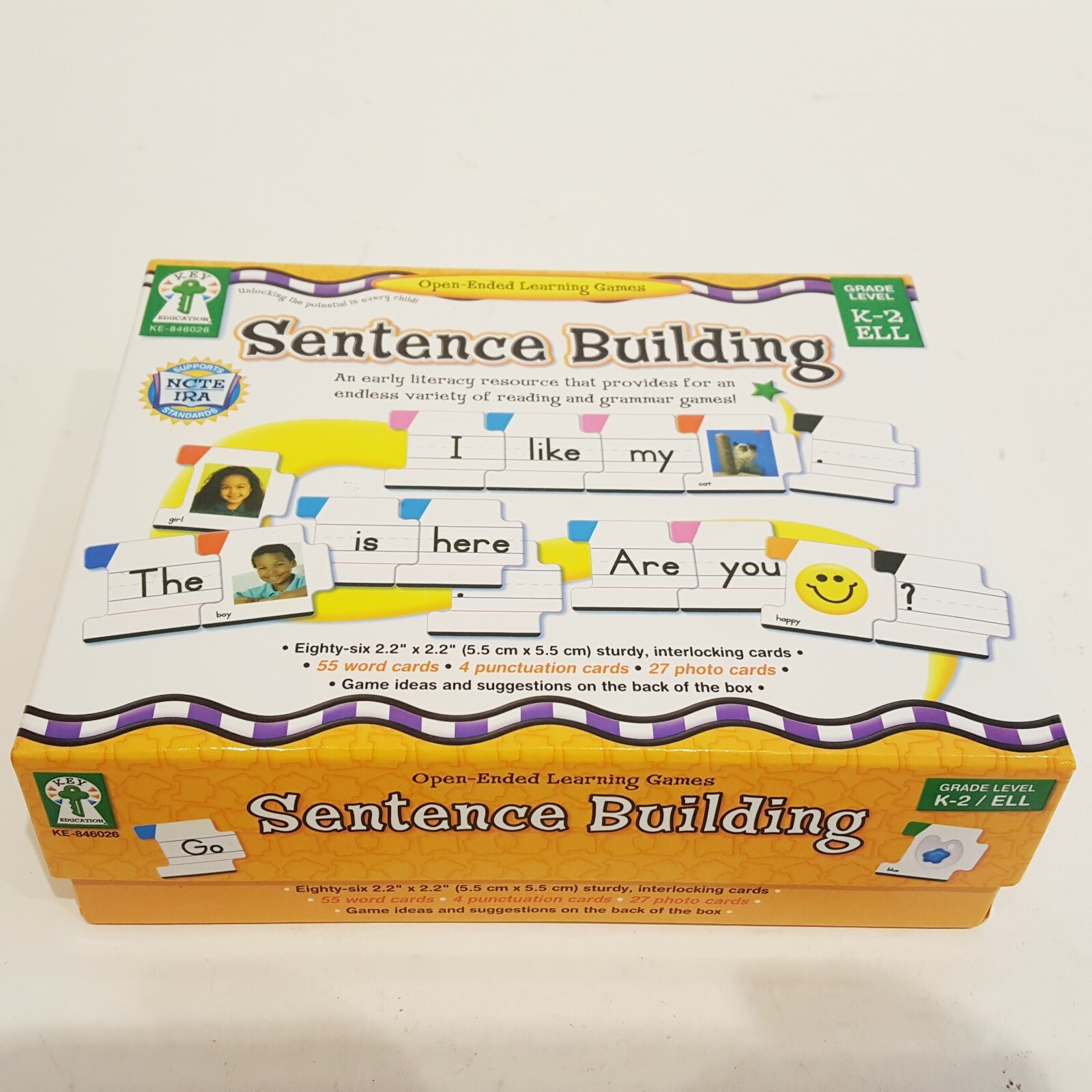 Key Education Sentence Building for Kids Sight Word Builder Early Reading School