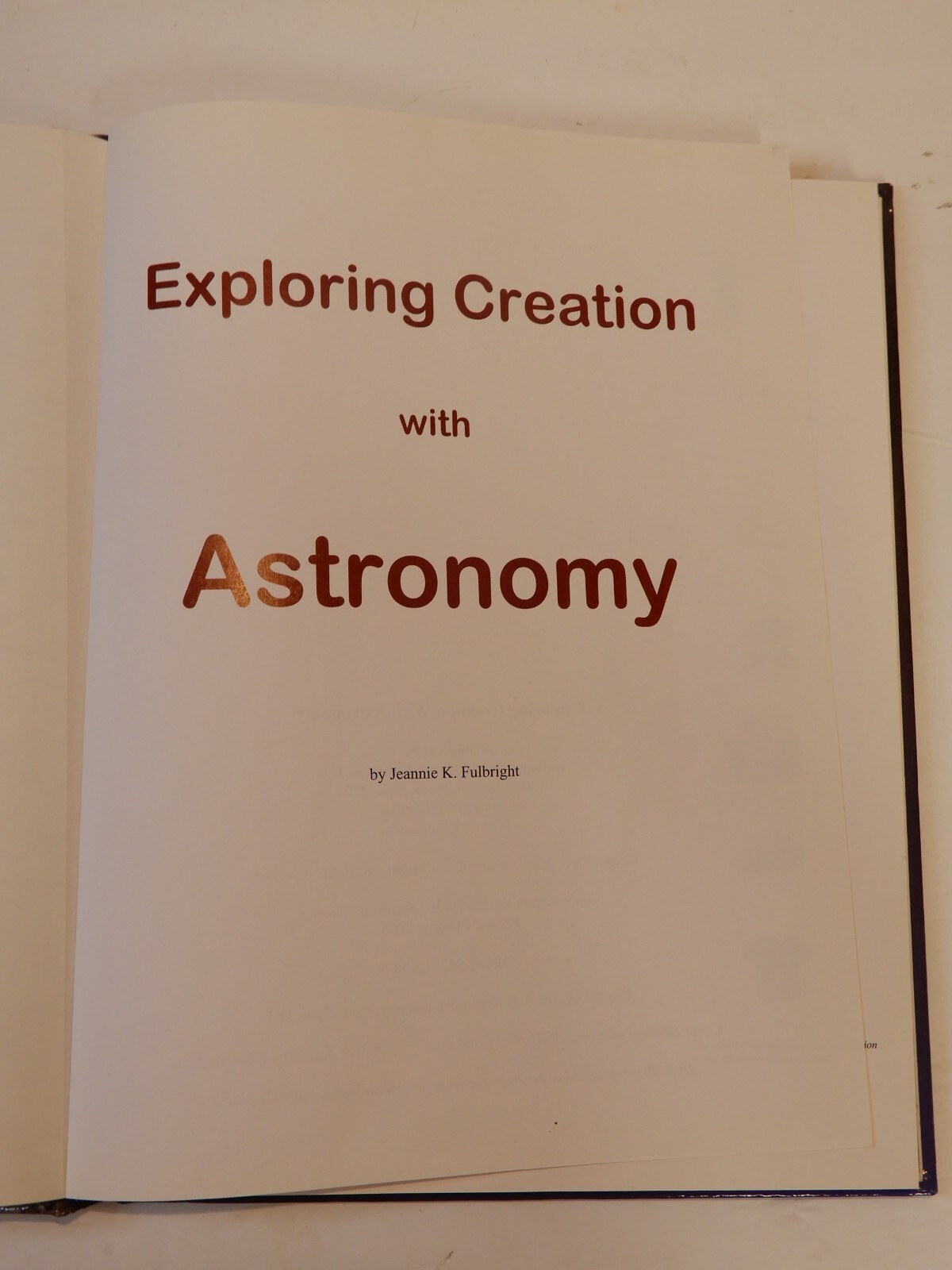Exploring Creation With Astronomy (Young Explorer Series) Homeschool Science