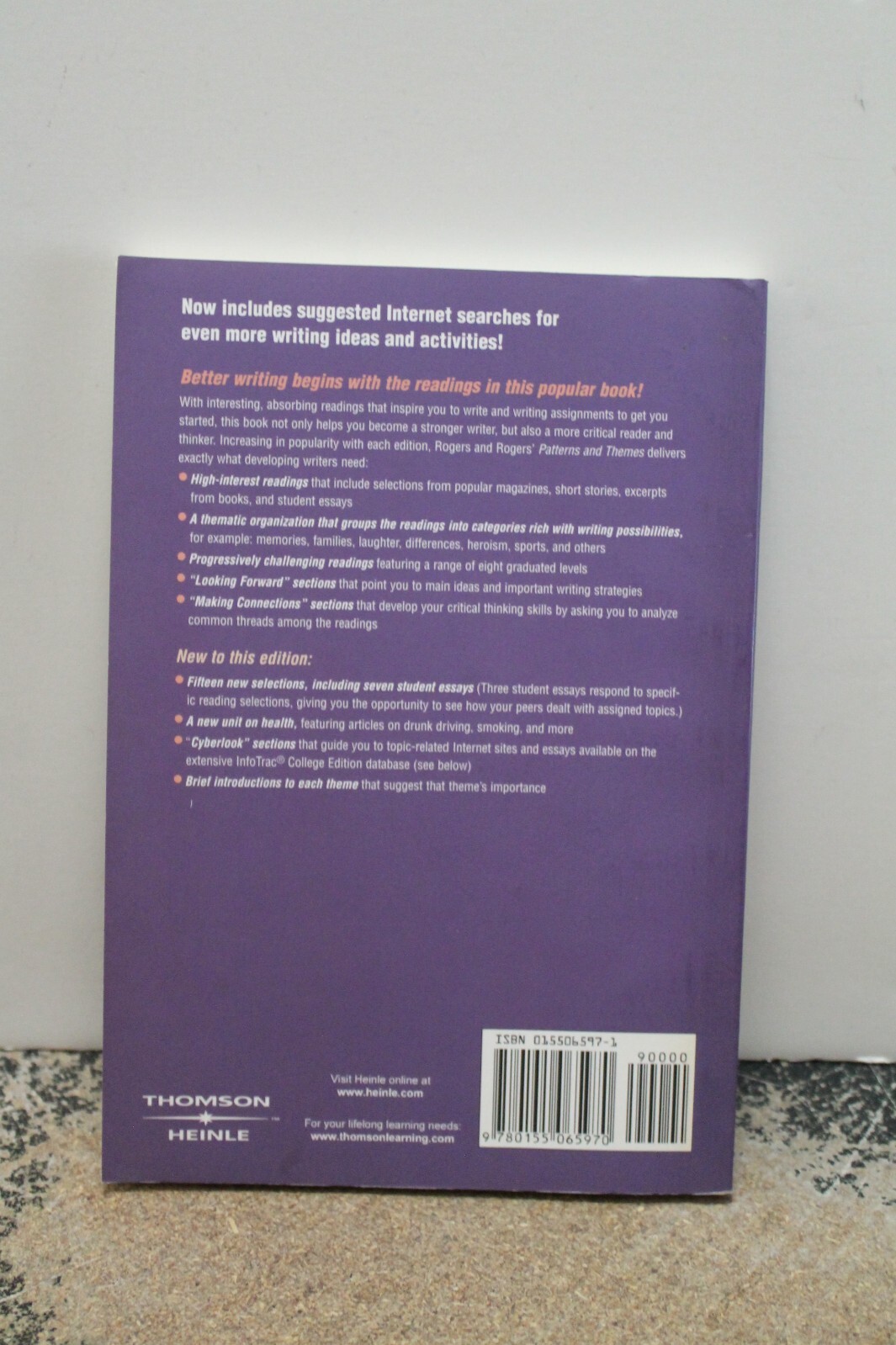 Patterns & Themes: A Basic English Reader, 4th edition, paperback