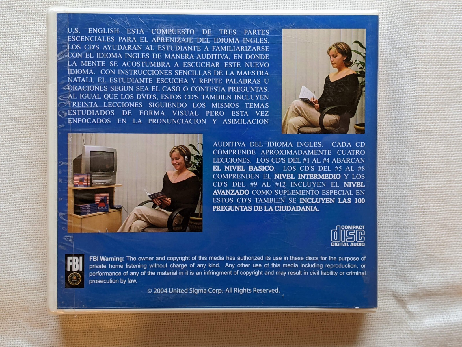 U.S.E The Learning Program 12 CD Collection English Language Learning Program