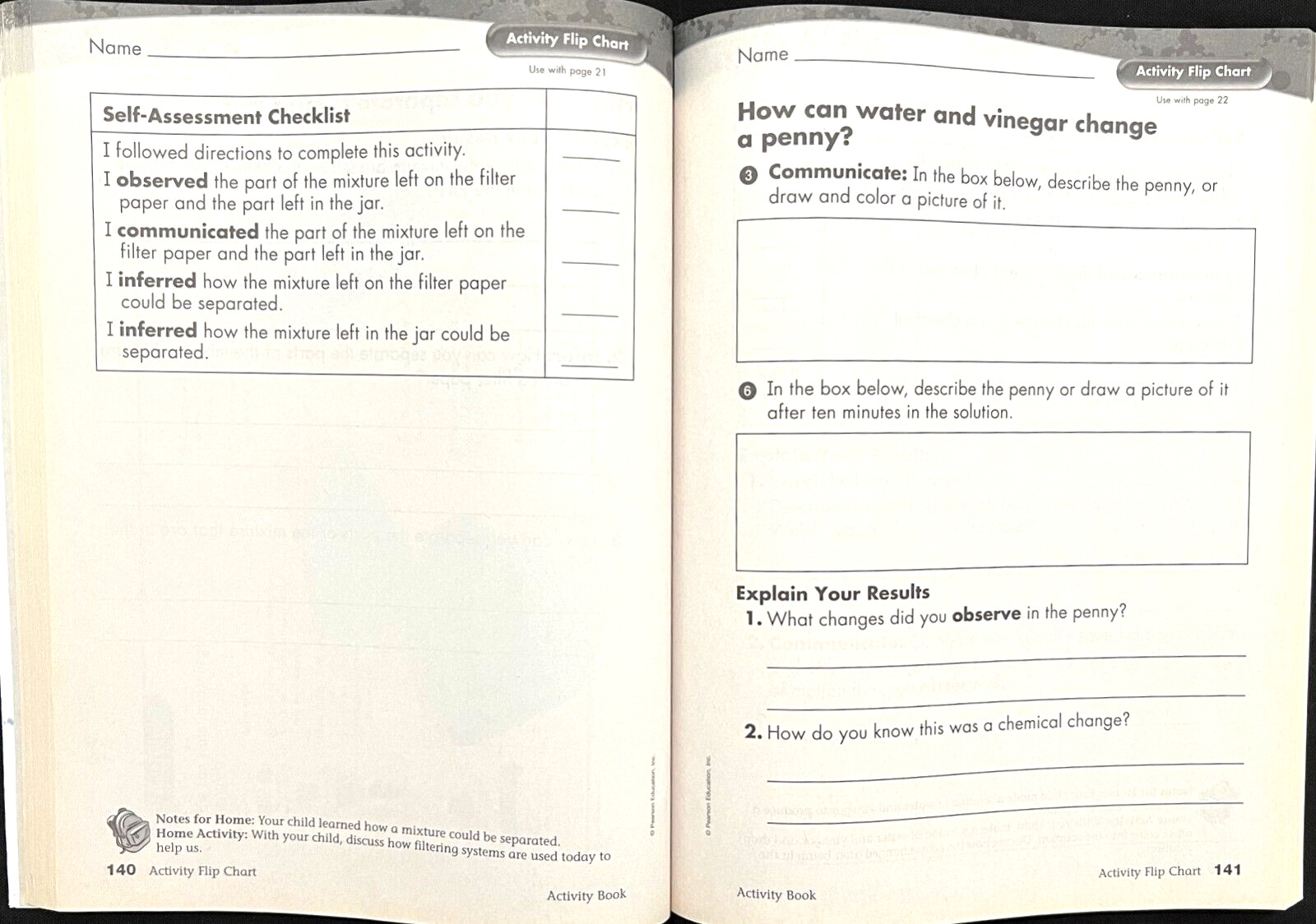 3rd Grade – SCIENCE – ACTIVITY BOOK – TEACHER EDITION (2010, Foresman)