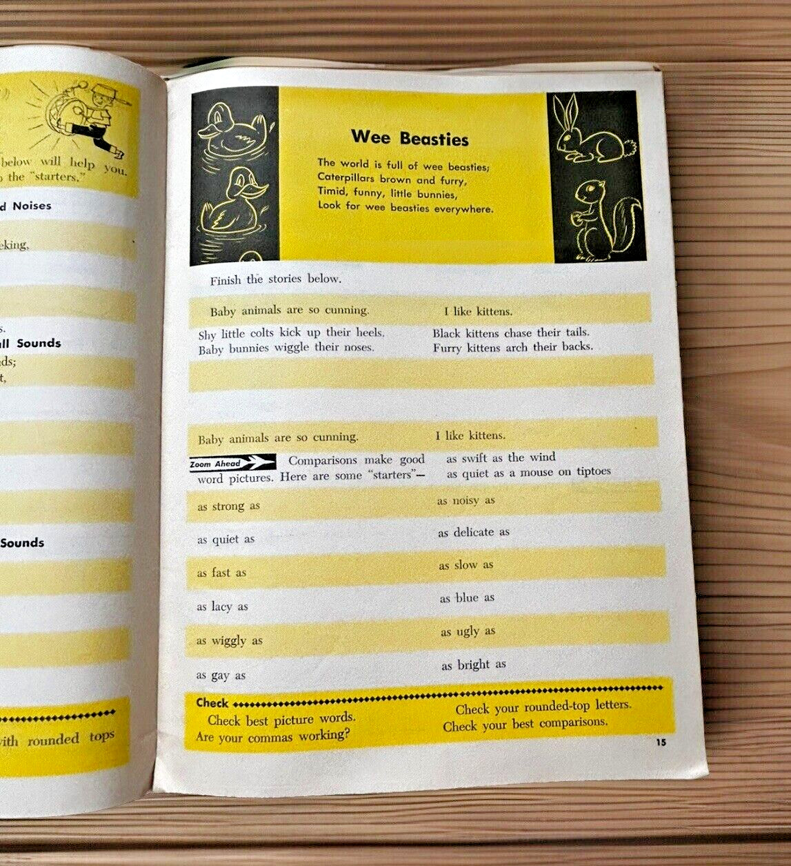 Vintage Educational Material ~ Independent Activities ~ Grade Three ~ 1958