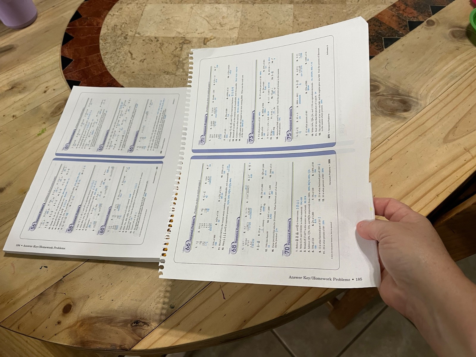 Abeka: Arithmetic 6 Answer Key Work Text & Teacher Quiz, Test & Speed Drill Key
