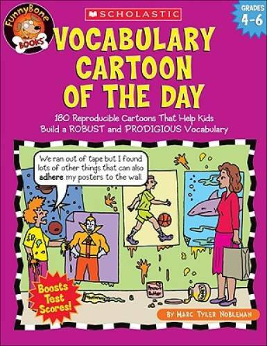 Vocabulary Cartoon Of The Day: 180 Reproducible Cartoons That Help Kids B – GOOD